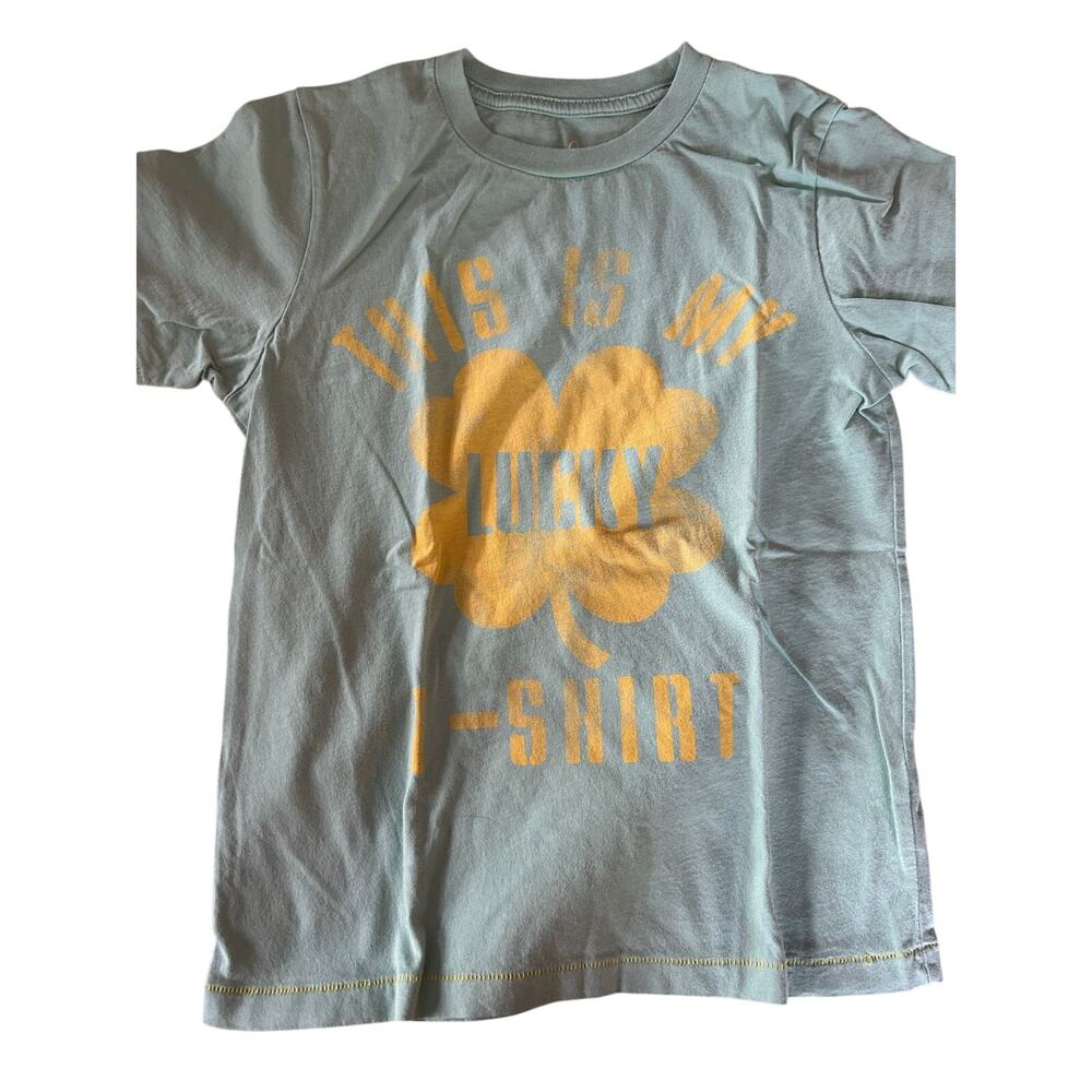 Peek Teal  this is my lucky Shirt size 6/7